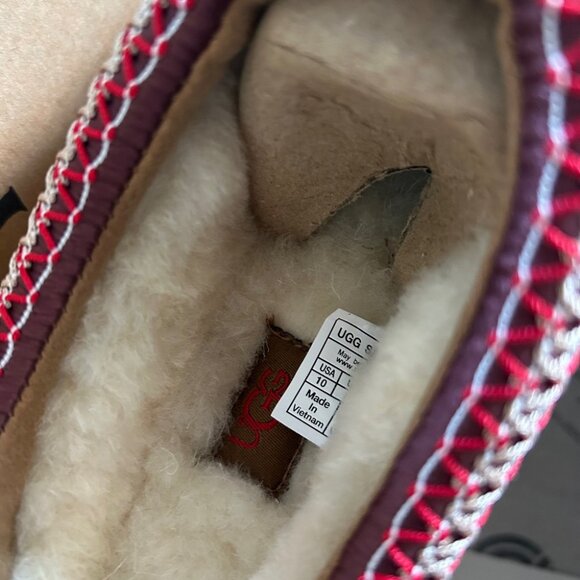 UGG Brown and Red Platform Shoes - Picture 8 of 10